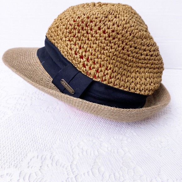 Steve Madden Accessories Steve Madden Paper Straw Fedora Hat One